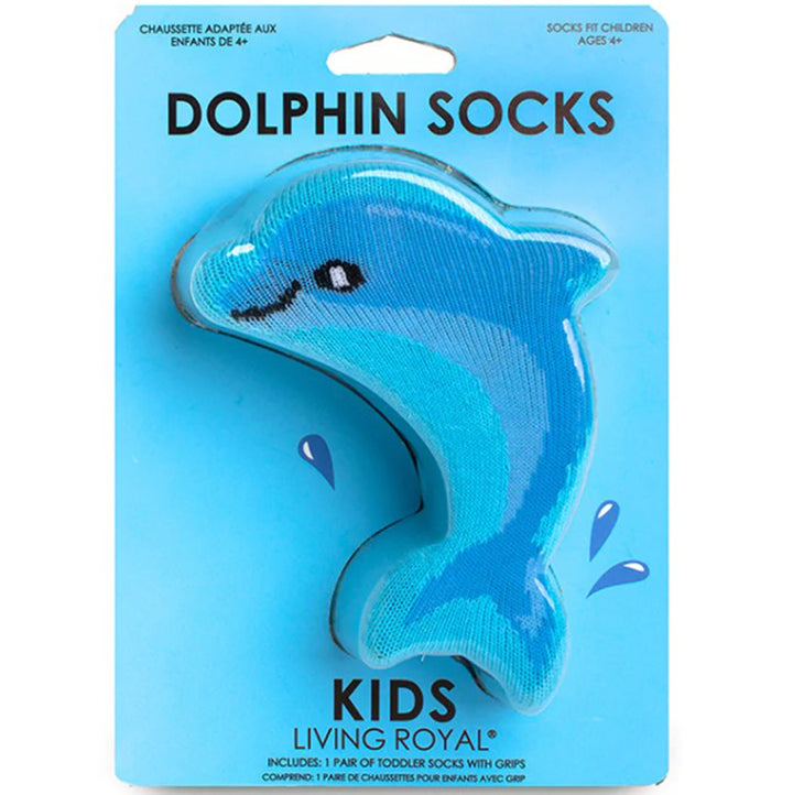 Living Royal, 3D Dolphin Socks, Kids
