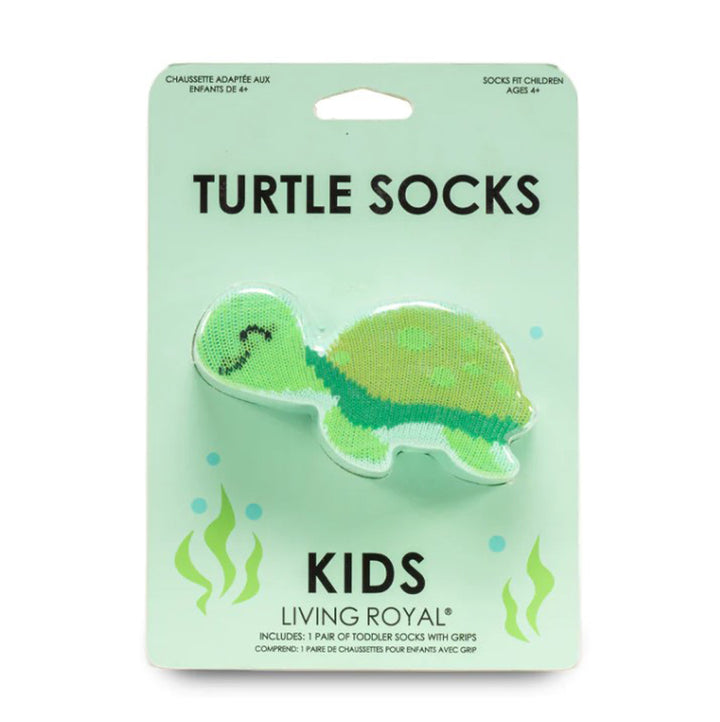 Living Royal, 3D Turtle Socks, Kids