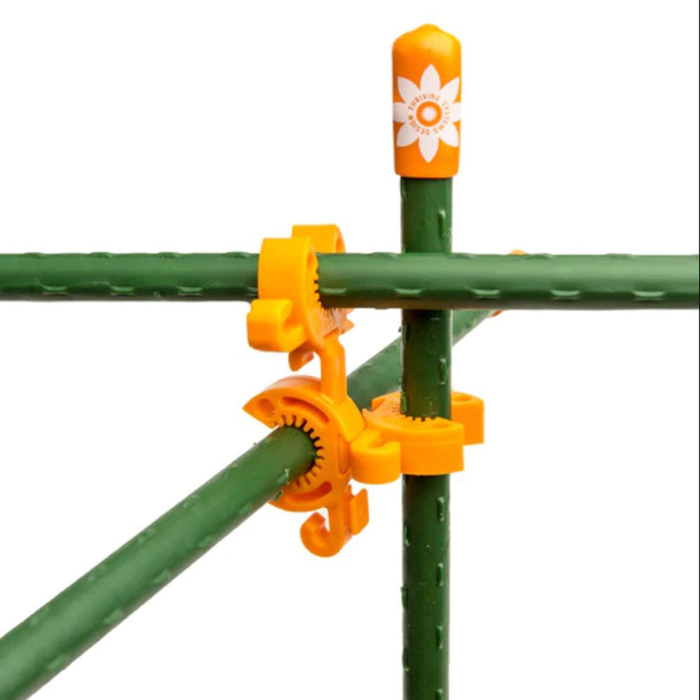 Thriving Design, Plant Support Kit, 5', Tangerine