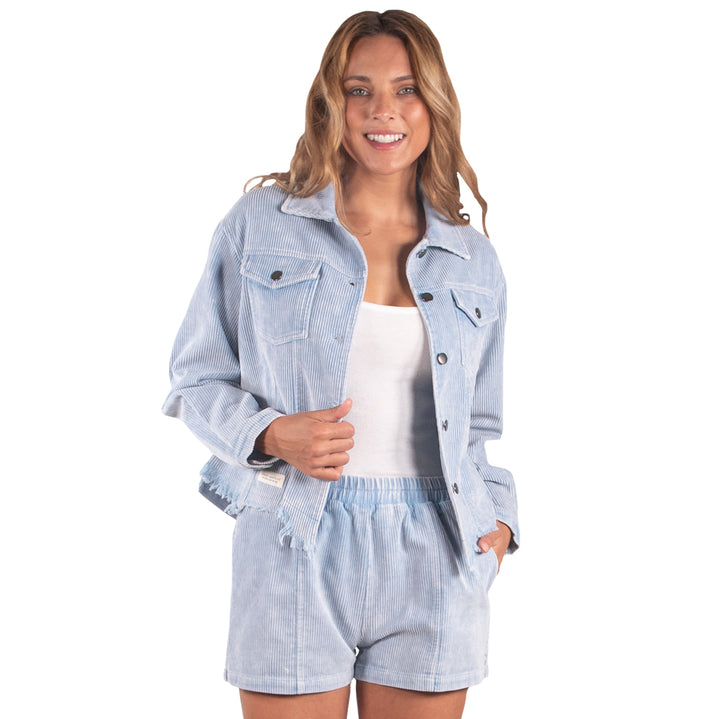 Simply Southern, Glacier Corduroy Short