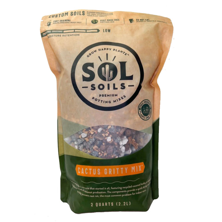 Sol Soils, Catus Gritty Mix, 2 Qt