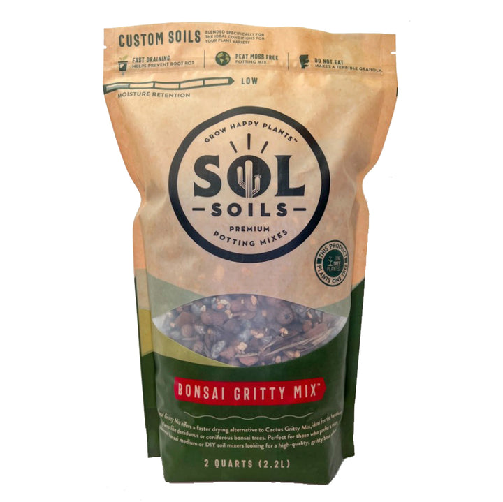 Sol Soils, Bonsai Gritty Mix, 2 Qt