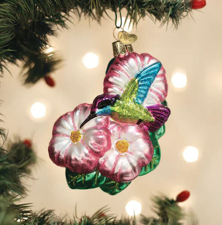 Old World, Magnificent Hummingbird Ornament