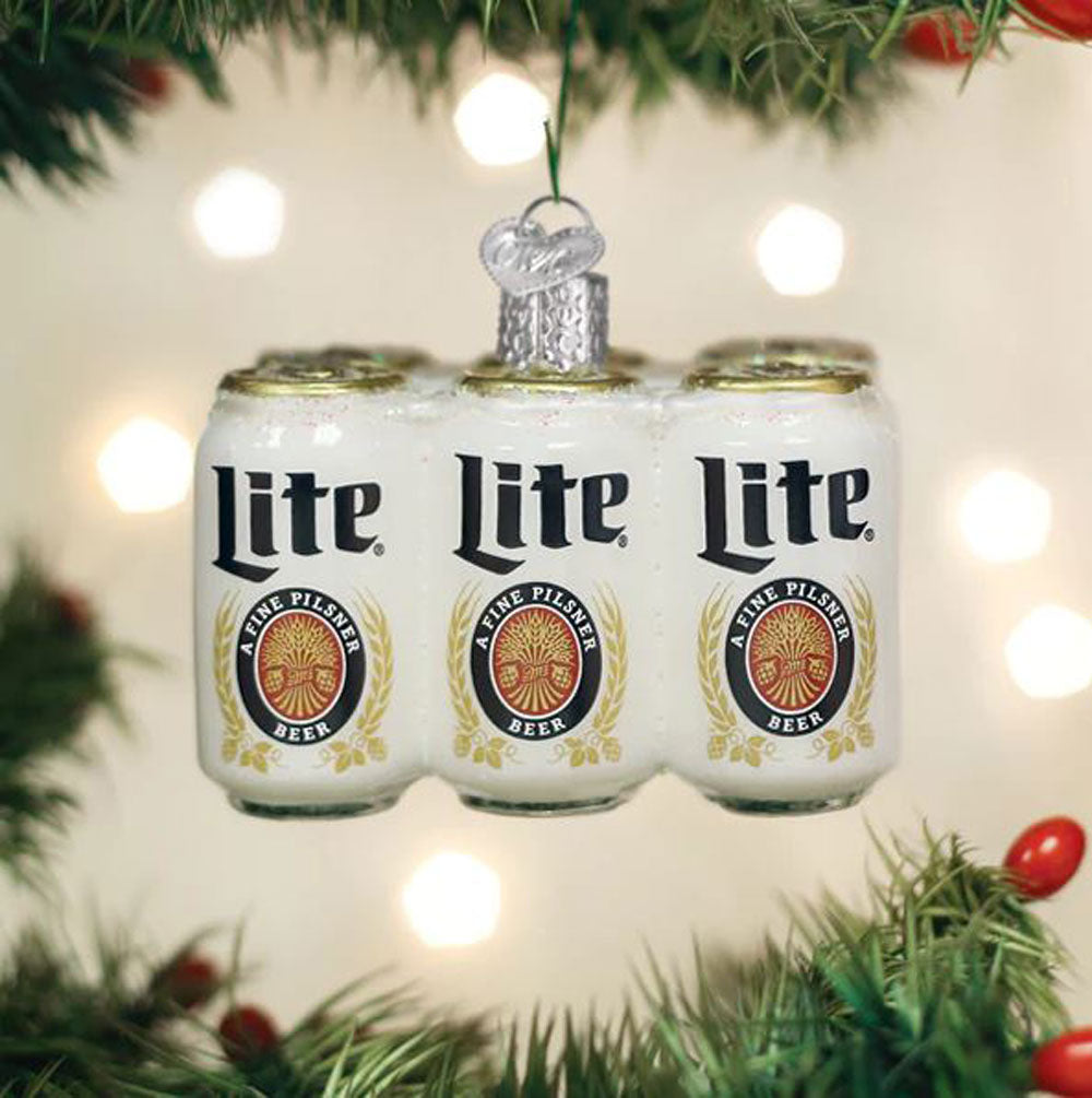 Old World, Miller Lite Six Pack Ornament