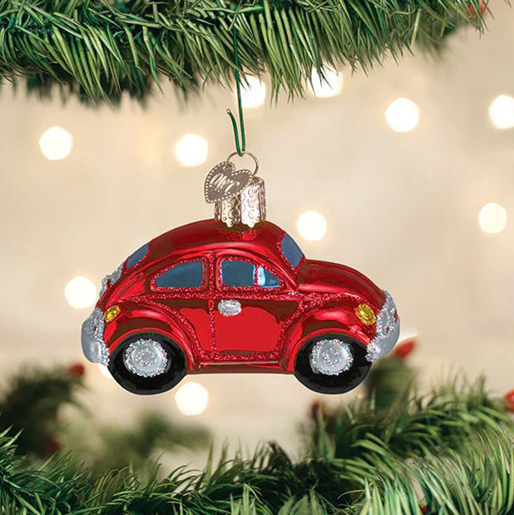 Old World, Red Buggy Ornament