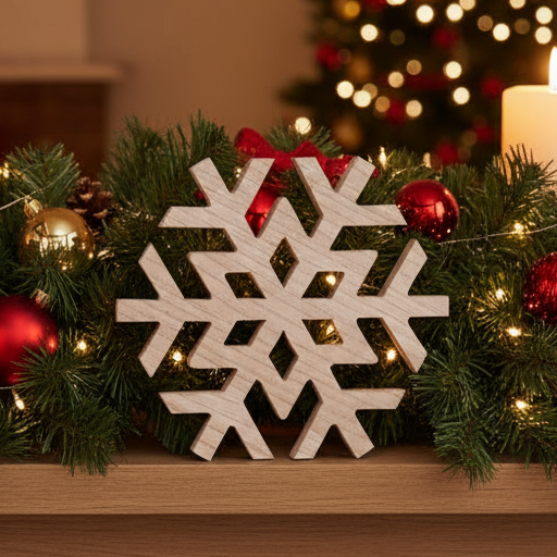 Melrose International, Wooden Snowflake