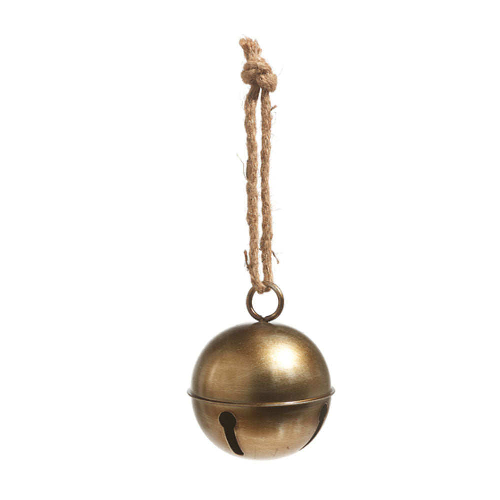 Raz Imports, 7.75'' Antique Gold Jingle Bell Ornament
