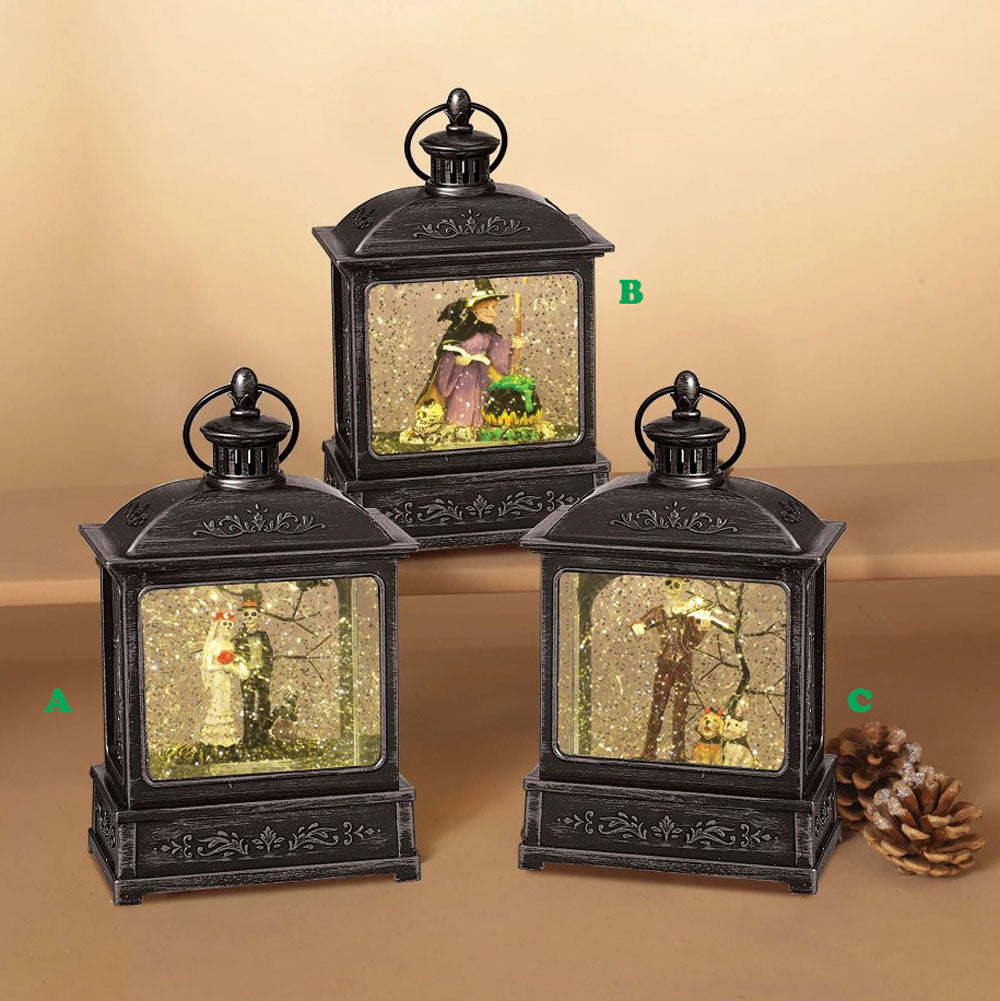 WATER GLB HLWN LANTERN B/O AST