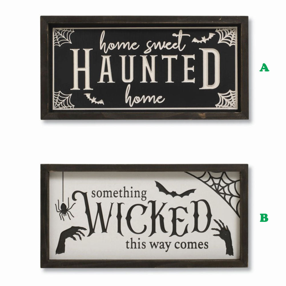 Gerson, Engraved Wooden Sign, 15.75"L, Assorted and Sold Separately