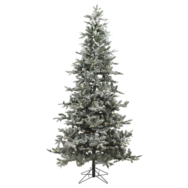 Direct Export, 7.5' Durham Flocked Pine Tree