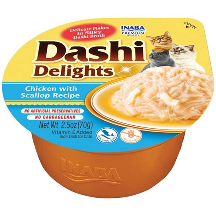 Inaba, Dashi Delights Chicken with Scallop, 2.5 oz.