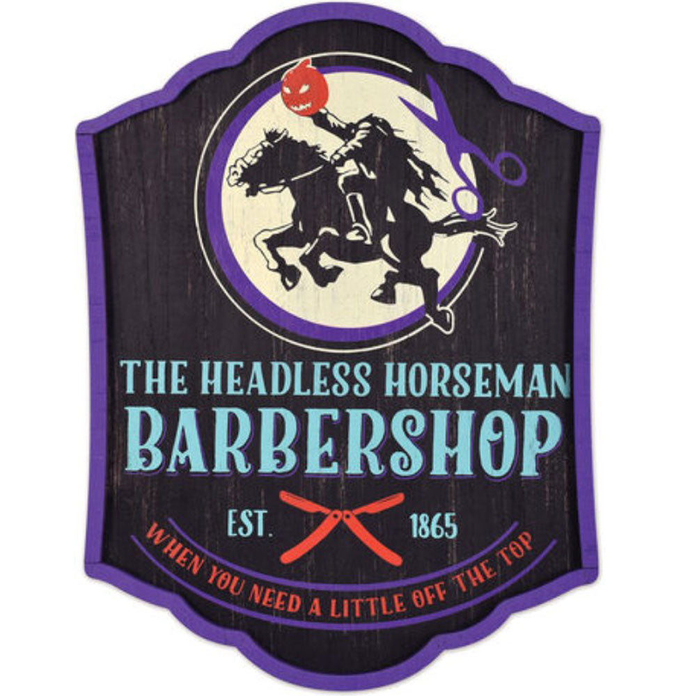 Sunset Vista, Barber Shop Sign, 16"H
