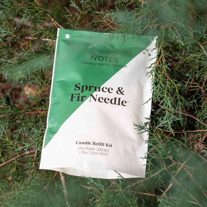 Notes, Spruce & Fir Needle Candle Refill Kit