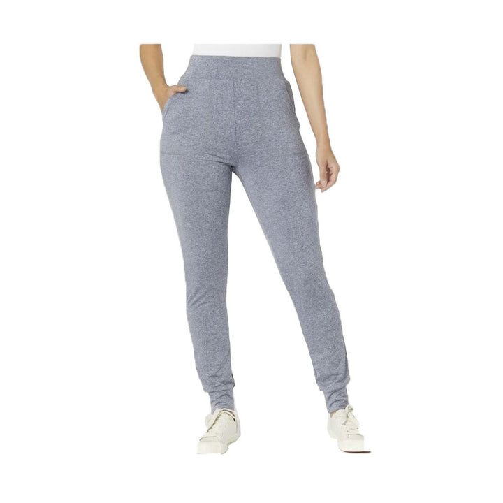 Coco and Carmen, Izzy Wide Waistband Jogger, Heather Blue