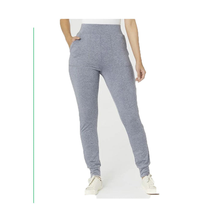 Coco and Carmen, Izzy Wide Waistband Jogger, Heather Blue