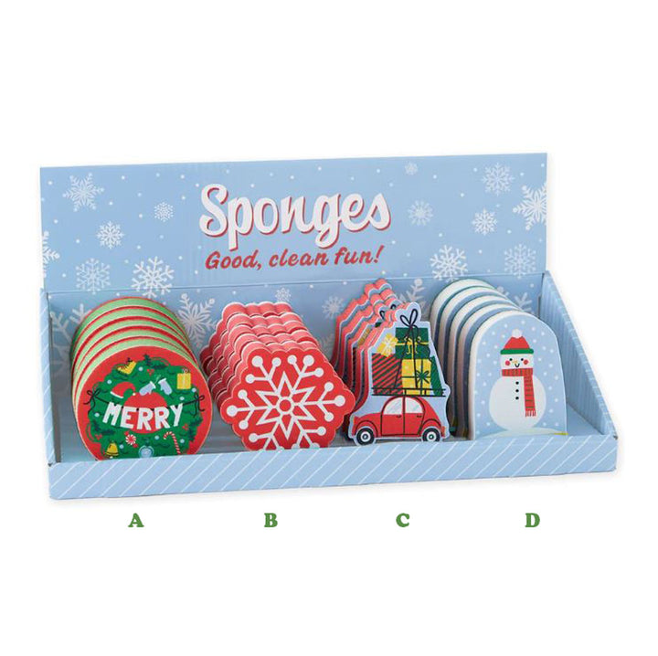 Design Imports, Oh What Fun Sponge, Assorted & Sold Separately