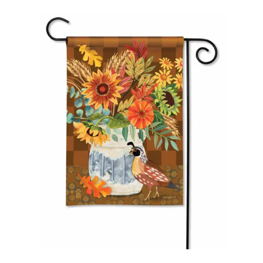 Magnet Works, Autumn Quail Garden Flag