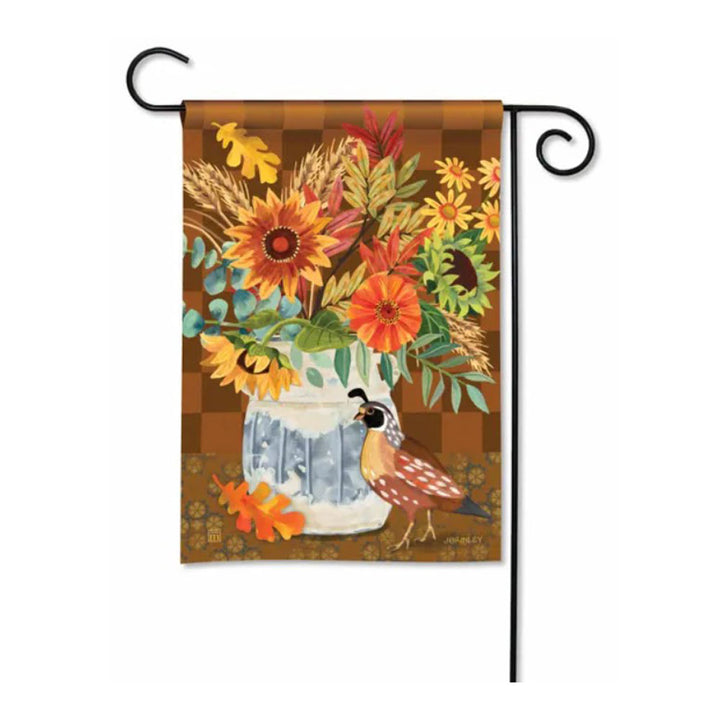 Magnet Works, Autumn Quail Garden Flag