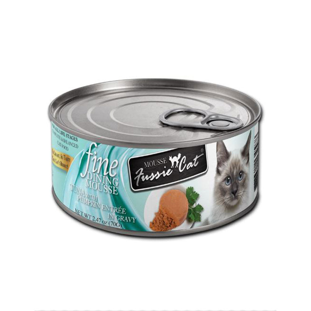 Fussie Cat, Tuna & Pumpkin Mousse, 2.8 oz.