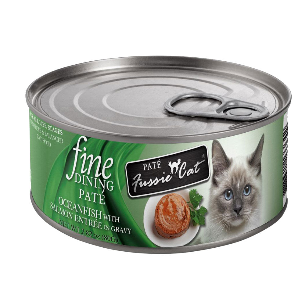 Fussie Cat, Ocean Fish Fine Pate, 2.82 oz.