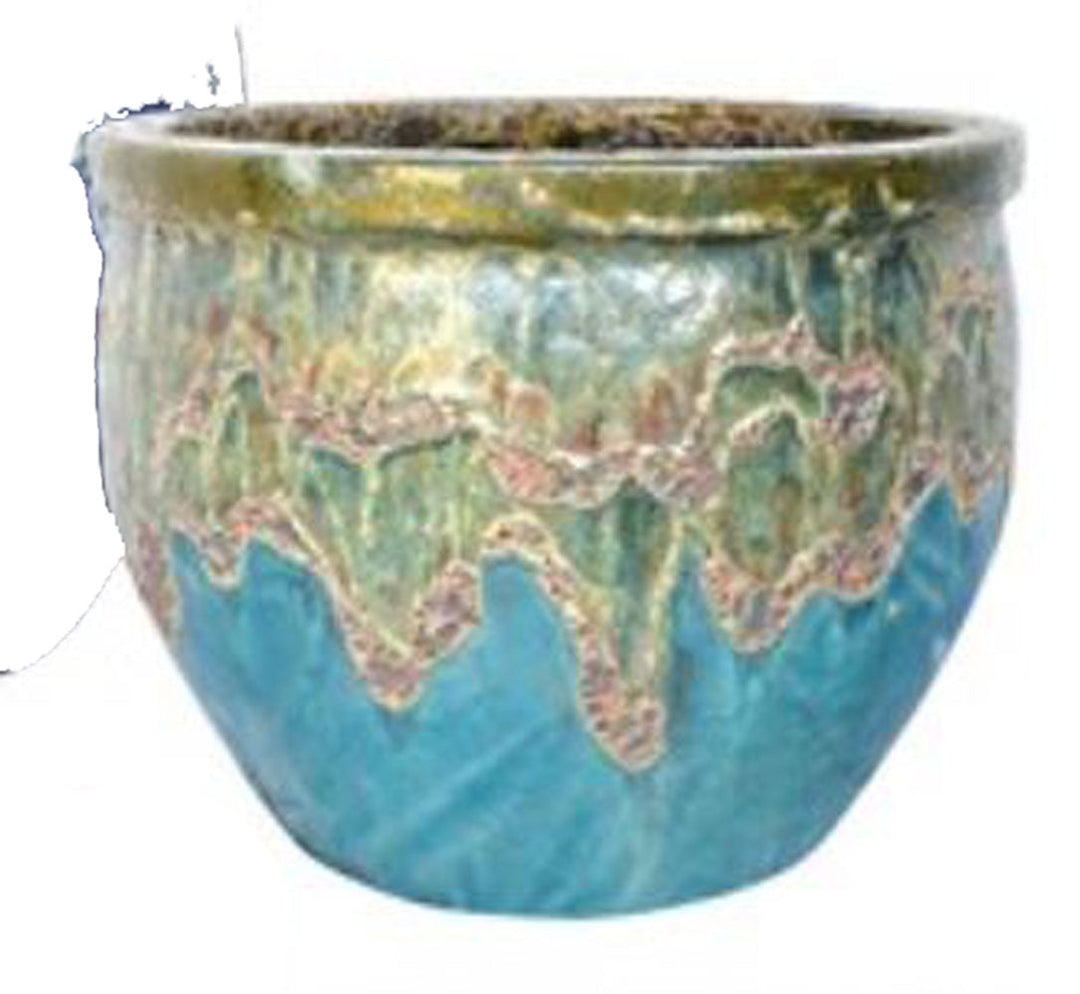 Michael Carr Designs, Delta Volcanic Planter, 7.9"