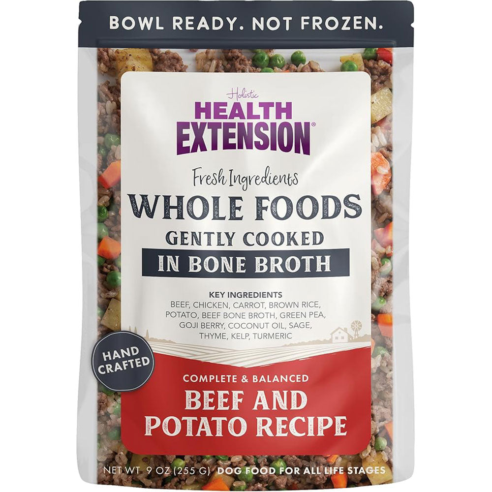 Health Extension, Whole Foods Gently Cooked Beef & Potato, 9 oz.
