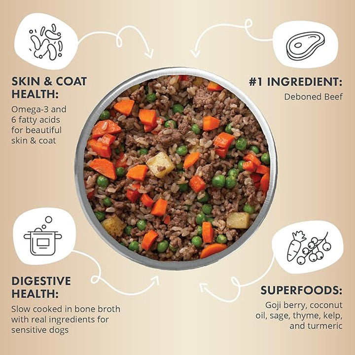 Health Extension, Whole Foods Gently Cooked Beef & Potato, 9 oz.