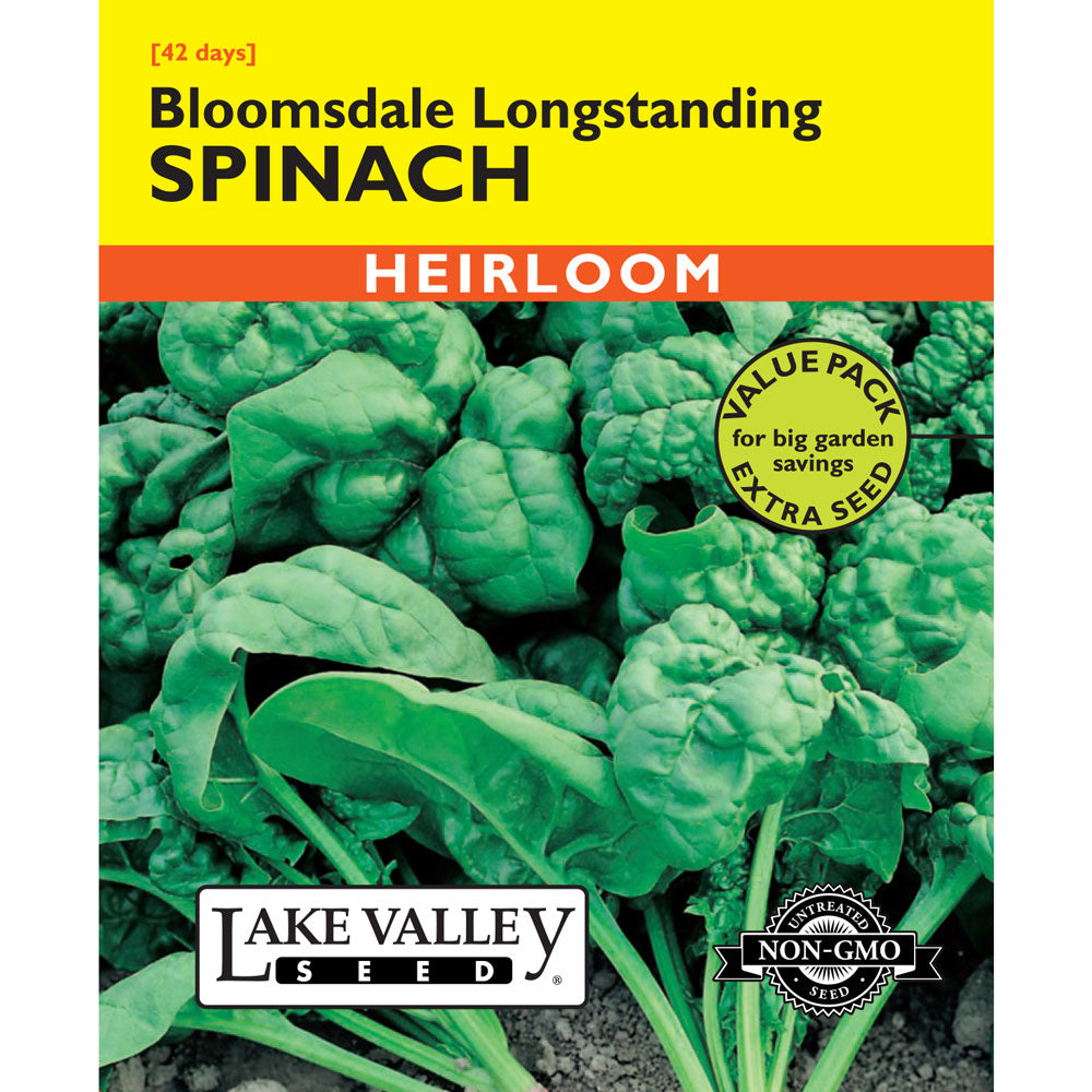 Lake Valley, Spinach, Bloomsdale Longstanding