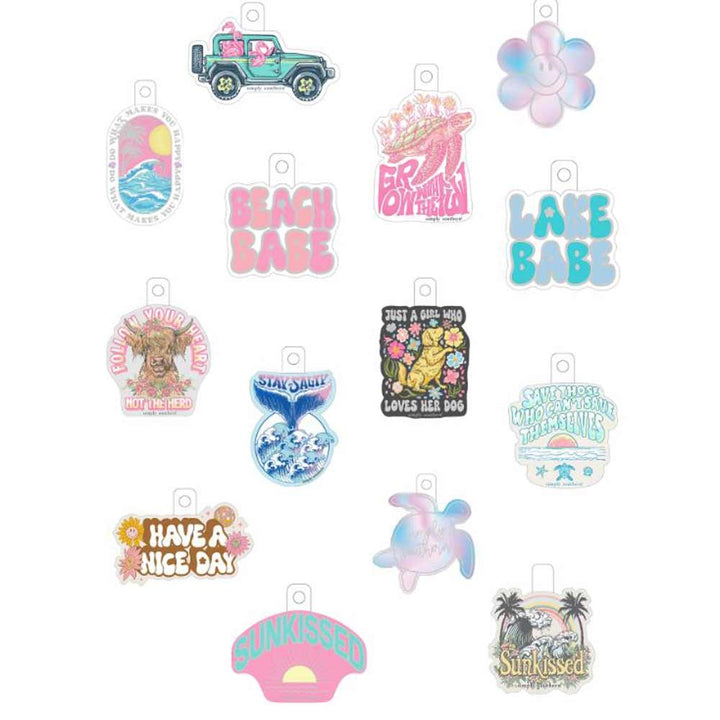 Simply Southern, Beach Car Decal Set