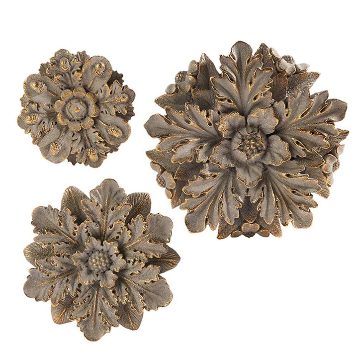 Raz, Gold Leaf Wall Medallion, Various Sizes
