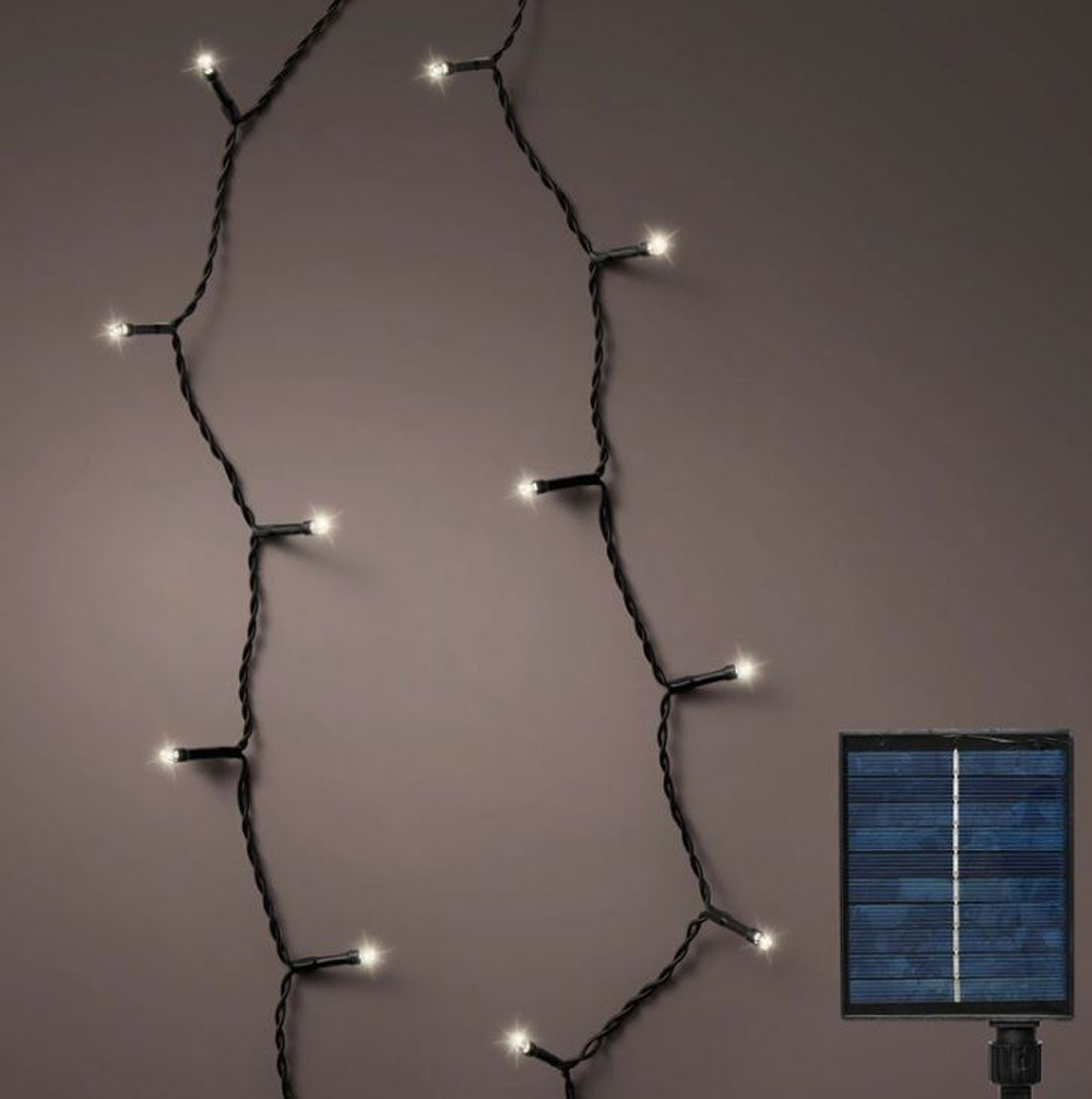 Lumineo, 360L LED Solar Twinkle Lights, Warm White, 88.5 ft.