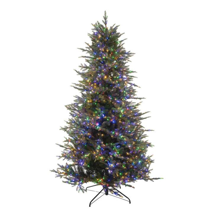 Holiday Bright Lights, 7.5ft. Dual Sparkle King Pine Tree, LED