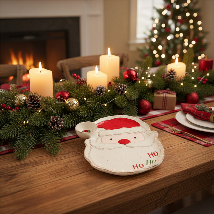 Mud Pie, Farm Santa Chip & Dip