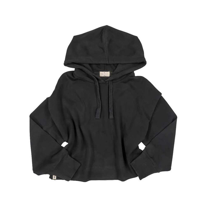 Simply Southern, Cropped Hoodie, Black