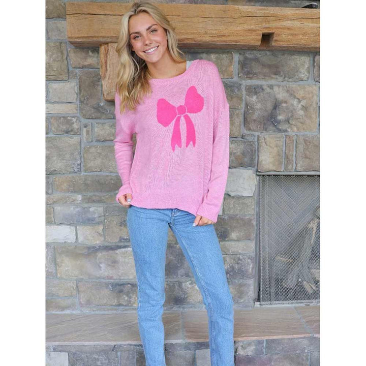 Simply Southern, Everyday Sweater, Bow