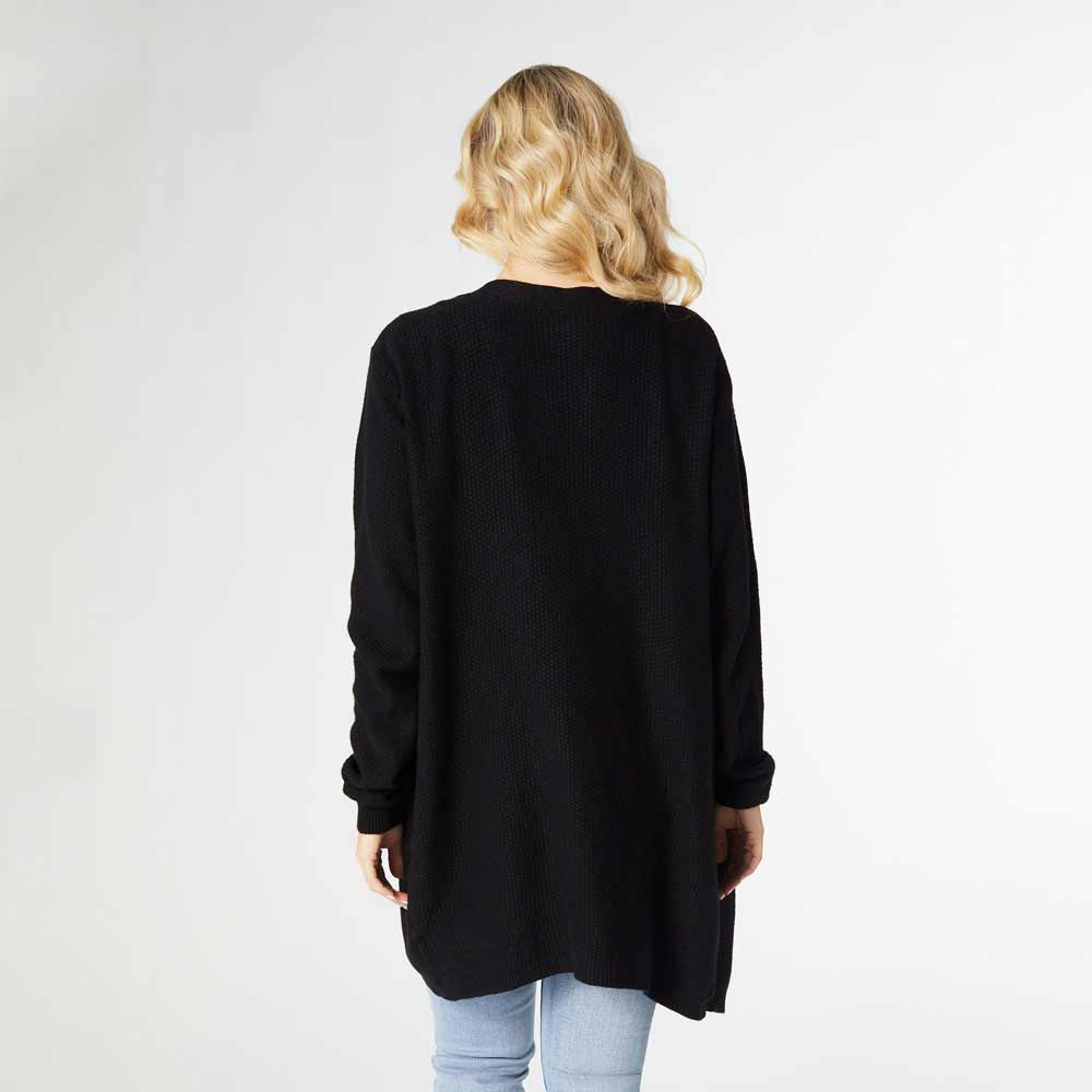 Coco+Carmen, Relax Cardigan W/Pocket, Black