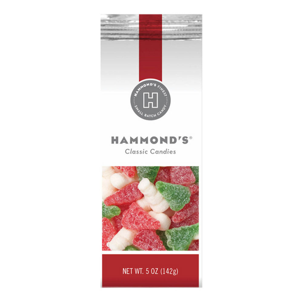 Hammond's Candies, Christmas Gummy Trees and Snowmen, 5 oz.