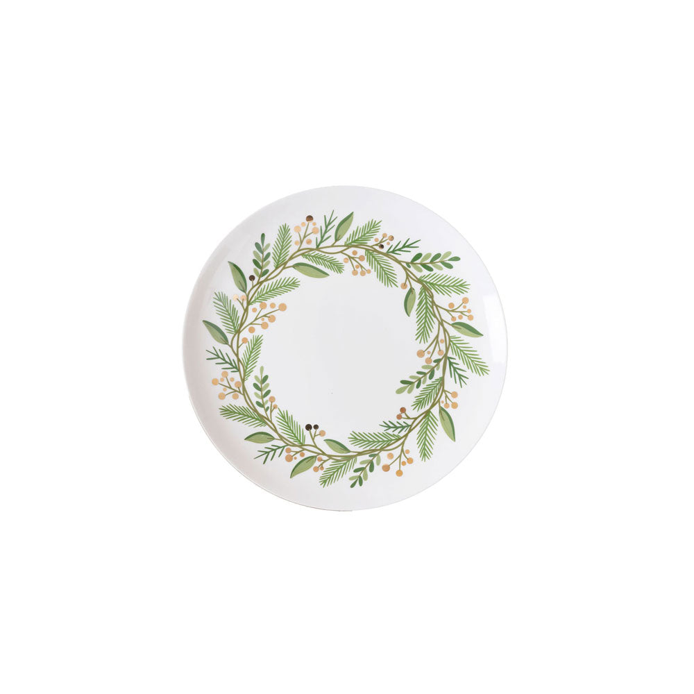 Mary Square, Dinner Plate, Wreath