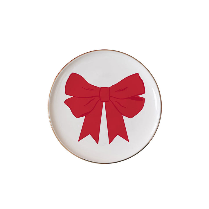 Mary Square, Appetizer Platter W/Red Bow