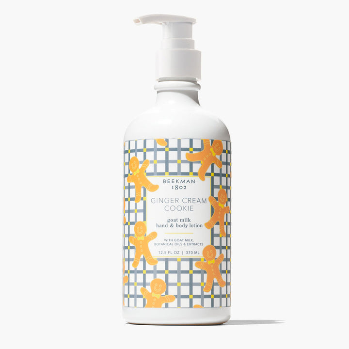 Beekman 1802, Ginger Cream Cookie Goat Milk Lotion. 12.5 oz.