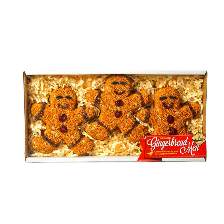 Mr Bird, Gingerbread Men Tray, 3 pk