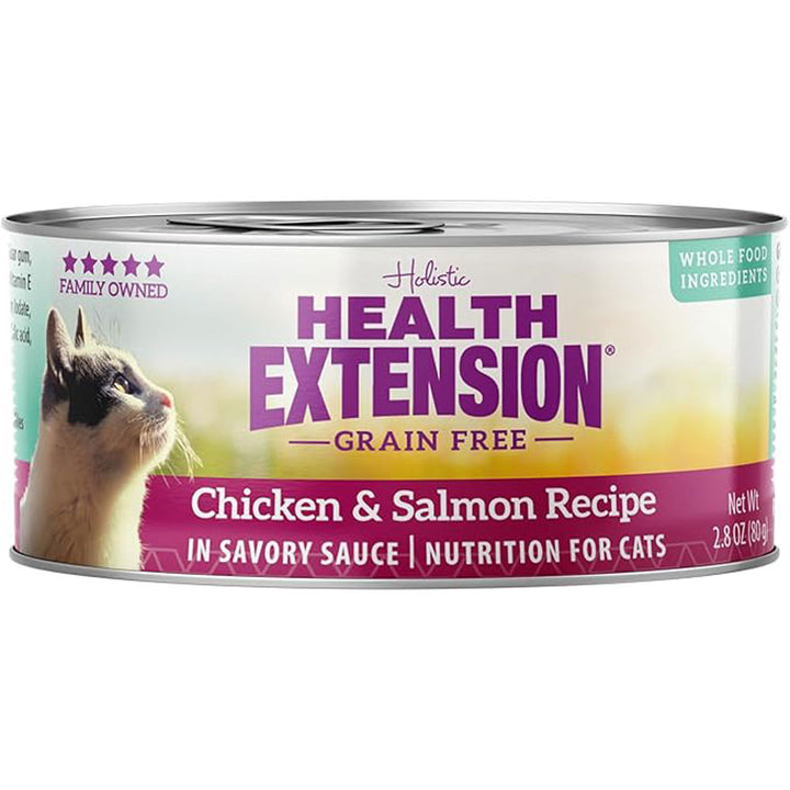 Health Extension, Grain Free Canned Chicken & Salmon, 2.8 oz.