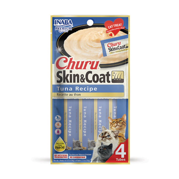 Inaba, Churo Skin & Coat Chicken, 2 oz., 4pk