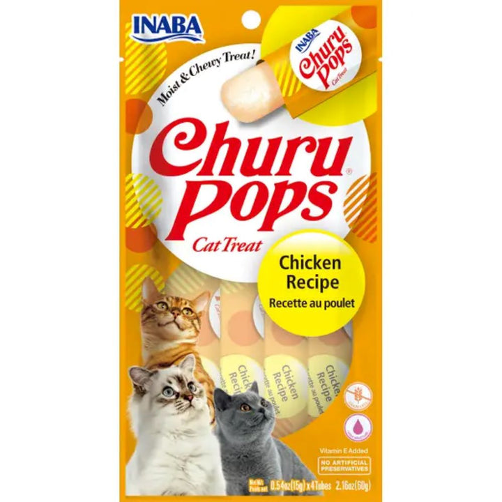 Inaba, Churo Pop Treat Chicken, 2.16 oz.