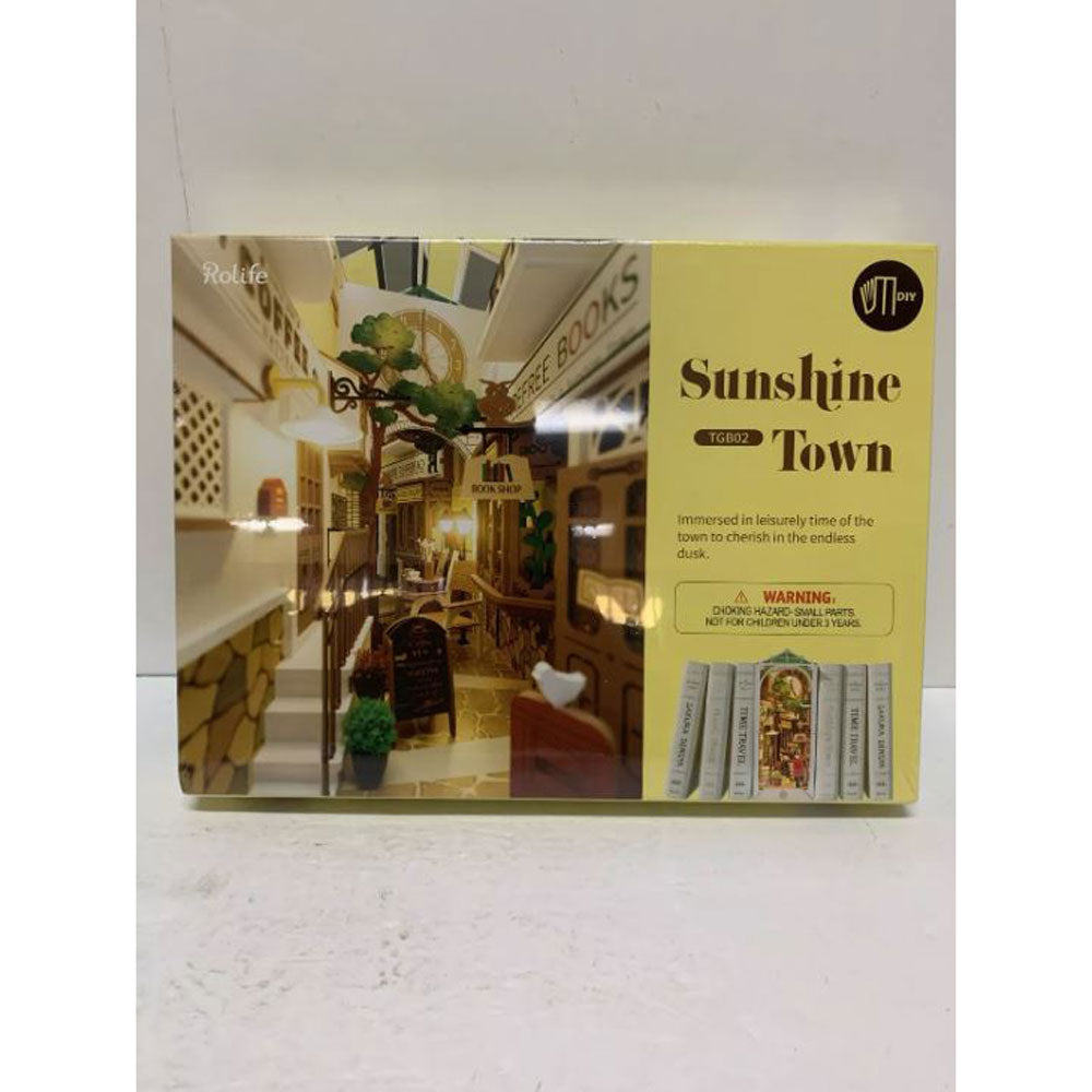 Robotime, Sunshine Town Miniature Book Nook Kit