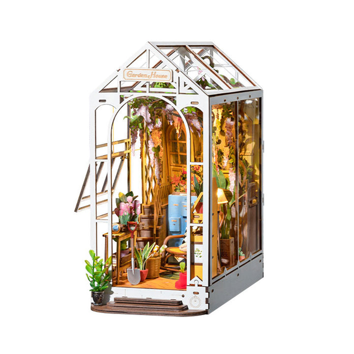 Robotime, Garden Flower House, Book Nook & Wonderland Miniature Kit