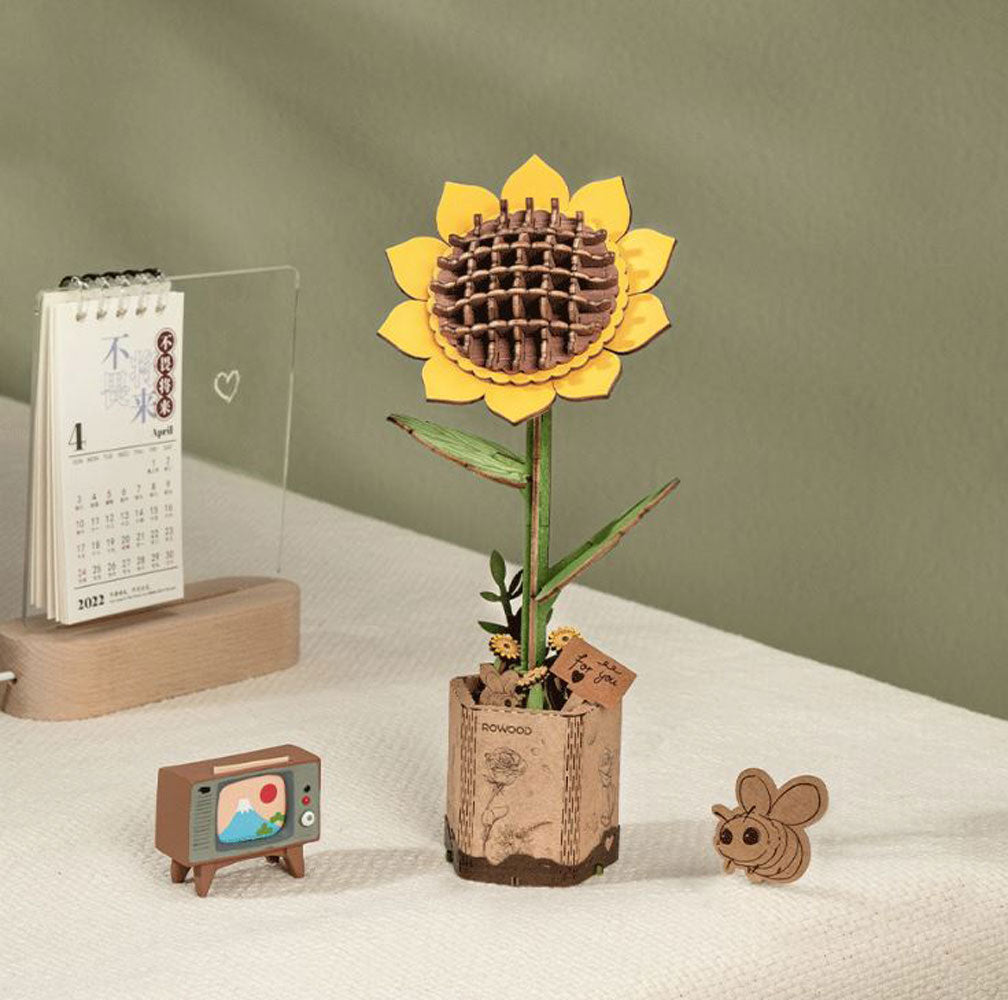 Robotime, Sunflower Wood Craft