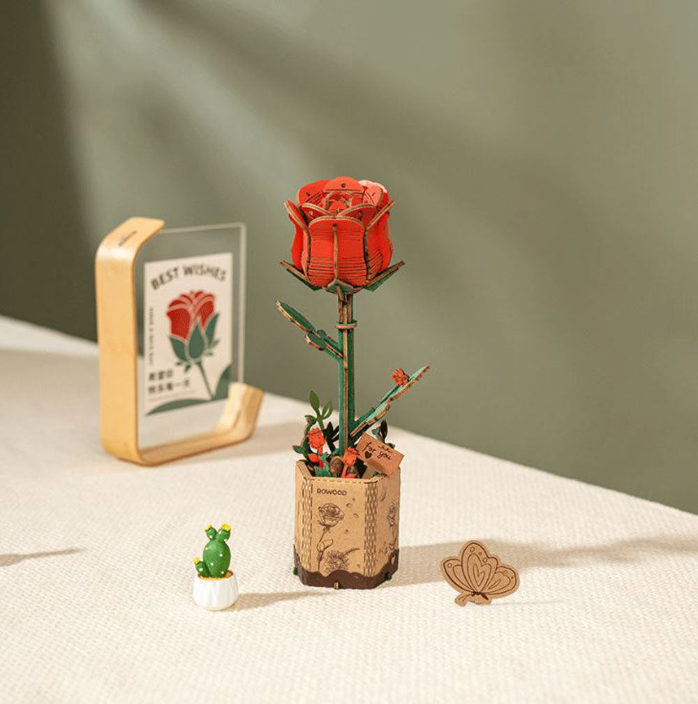 Robotime, Red Rose Wood Craft