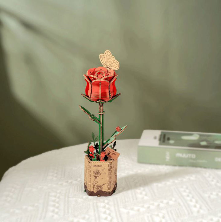 Robotime, Red Rose Wood Craft