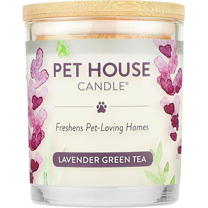 Pet House, Lavender & Grean Tea Candle